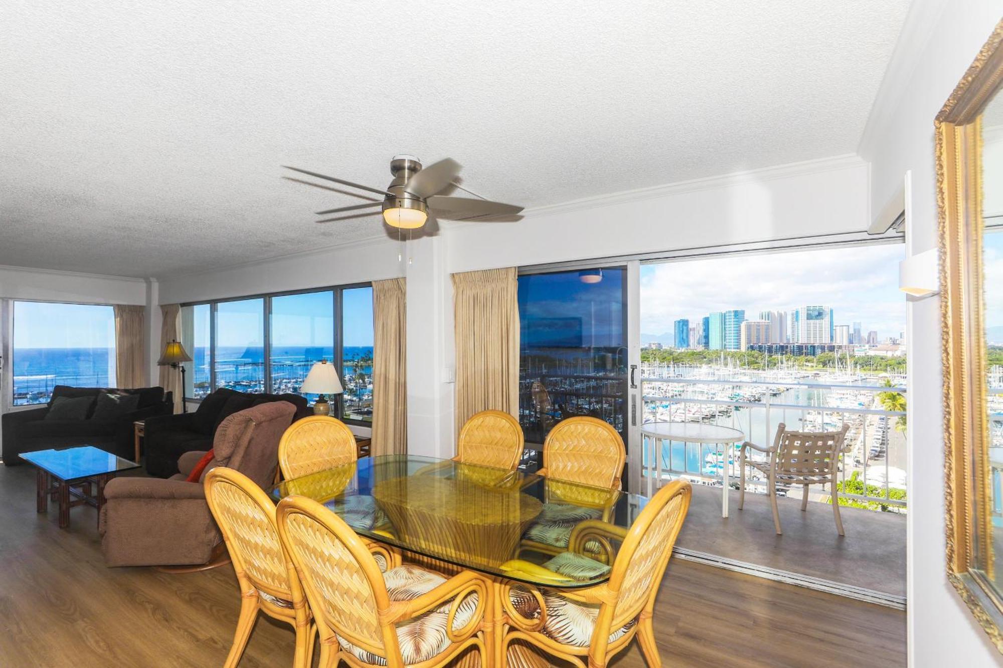 Ilikai Tower 943 Yacht Harbor View 2br * Honolulu